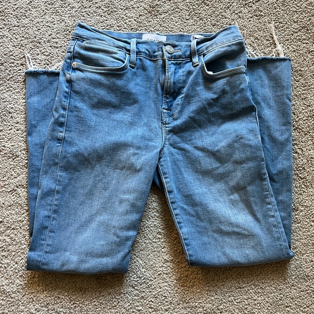 Frame le high straight jean